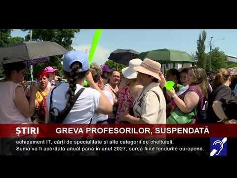 Greva profesorilor, suspendată