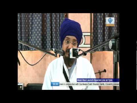 Giani Sher Singh Ji Ambala Wale - Gurdwara Guru Nanak Prakash, Coventry (UK Tour 2013)