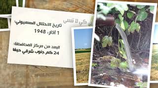 دالية الروحة - قرى فلسطين المهجرة - كي لا ننسى