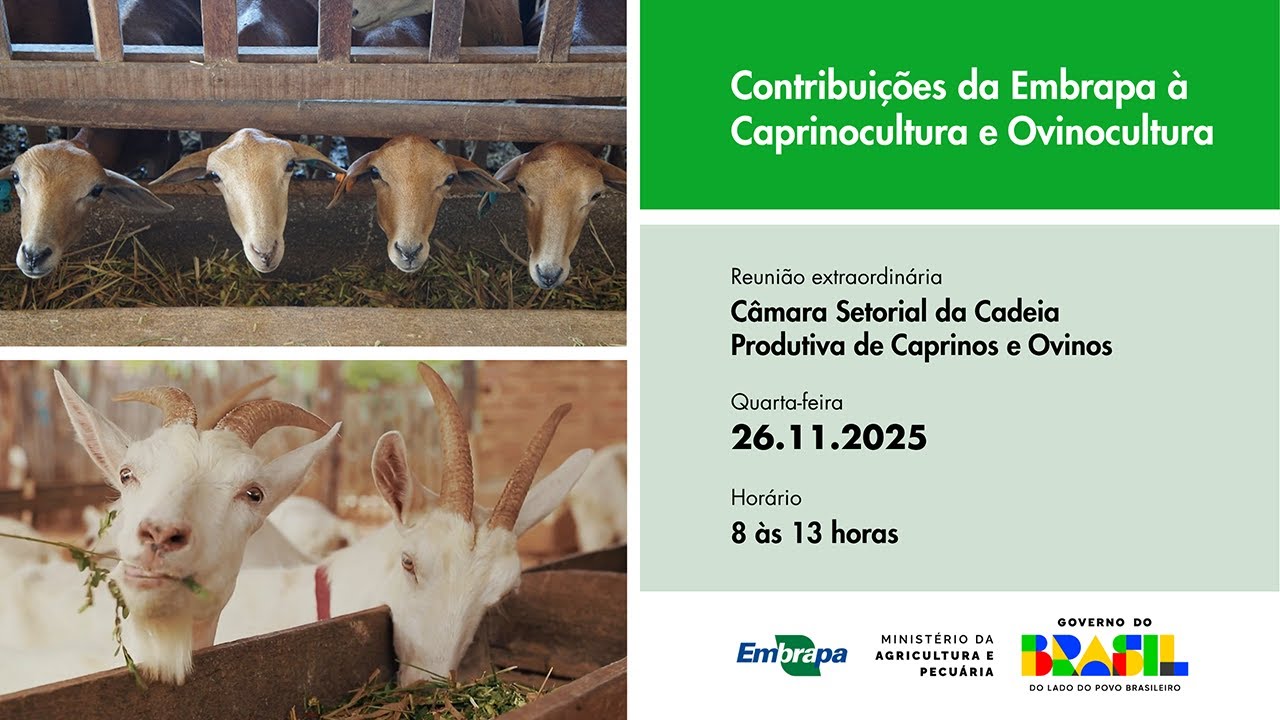 Contribuições da Embrapa à Caprinocultura e Ovinocultura