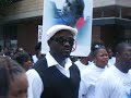David Idowu - family & friends march to Downing Street