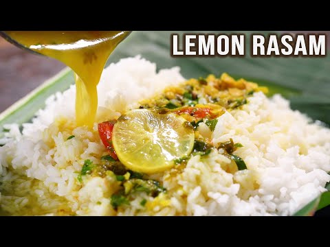 Tasty Lemon Rasam Recipe | Quick Lunch Recipe | Rasam Without Rasam Powder | Rasam Sadham|Rasam Rice