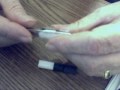 E-Cig cartridge Fluval re-stuffing 101