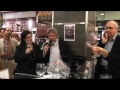 Alain Brumont y René Barbier, en Bodega Santa Cecilia