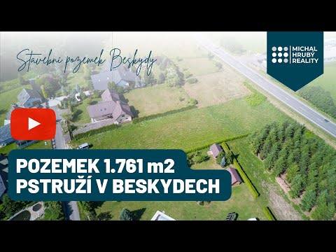 Video Stavební pozemek 1.761 m2 v Beskydech - Pstruží