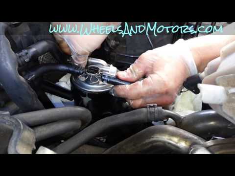 How to change fuel filter for Audi A6 (C6 2.0 tdi)