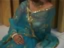 Sea Green Pure Tissue Saree with Blouse