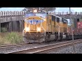 While waiting over 45 mins. for Union Pacific 844 in Bridal Veil WA a freight train UP 4189 came up to wait with me. I met the engineer I think his name was Sam. If you like my videos, rate, comment and subscribe to my channel Don't forget to SUBSCRIBE! Ervans Trains www.youtube.com