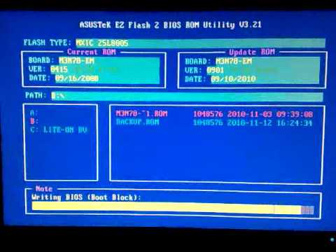 how to ez flash 2 with usb