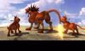 Final Fantasy VII - Red XIII and his Offspring