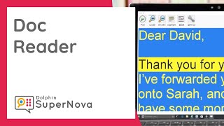 Why Use Doc Reader? For Magnifying Text and Emails