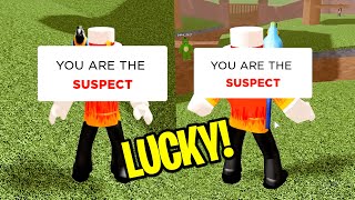 Luckiest Roblox Detective Game Ever Minecraftvideos Tv