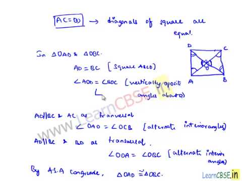 how to prove opposite angles of parallelogram are equal