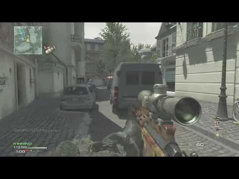 MW3: MSR Sniping MOAB!