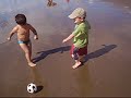Footbal en la playa