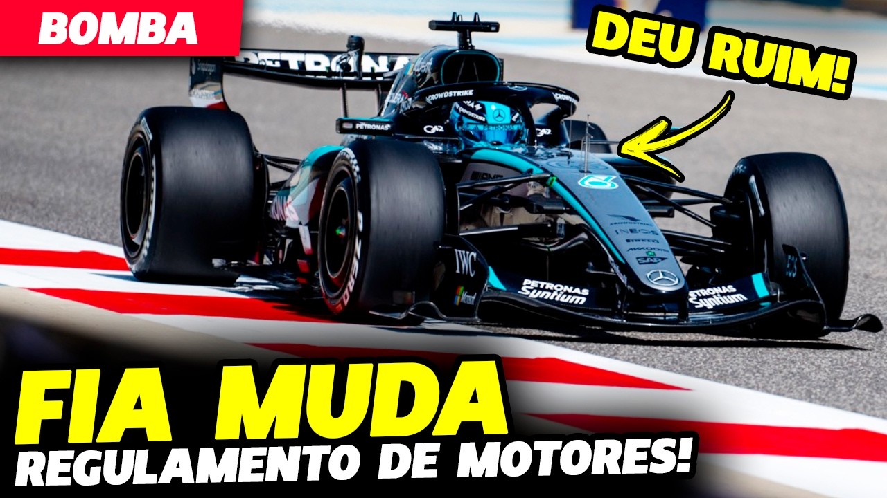 🚨BOMBA: FIA MUDA REGRA E PROÍBE TRUQUE E MERCEDES AMEAÇA BOICOTE DE 8 CARROS | FÓRMULA 1 | GPEMCASA