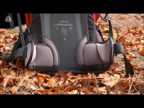 Видео о Велосипедный рюкзак Deuter ACT TRAIL 20 SL 3870 arctic-turquoise