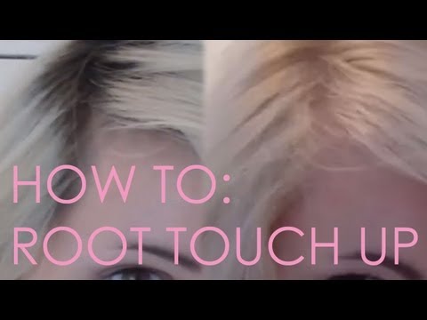 how to dye roots blonde