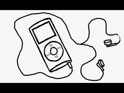 how to draw ipod