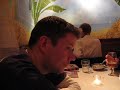 Poor Gareth he was a bit tired in Brick Lane curry house and fell asleep while talking!!