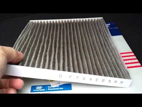 Cabin Air Filter Replacement- Hyundai Santa Fe 2013+