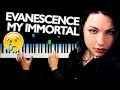 Evanescence - My Immortal (Piano Tutorial + Sheets)