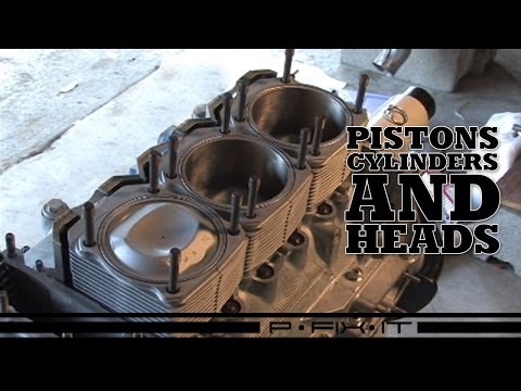 How to install Pistons, Cylinders, & Heads on a Porsche 964