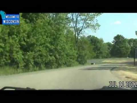 Menomonee Falls WI to Menomonee Park Time Lapse Drive