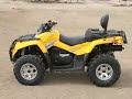 ATV Television Test - 2007 BRP Outlander Max 800