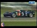 Dépassement Ford GT vs Ferrari F430 British GT Snetterton