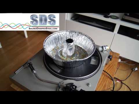 how to isolate turntable from vibration