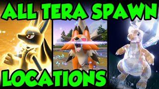 BEST OVERWORLD TERA POKEMON SPAWN GUIDE - ALL TERA POKEMON LOCATIONS In Pokemon Scarlet and Violet! by Verlisify