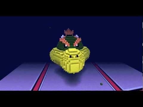 how to make bowser jr in minecraft