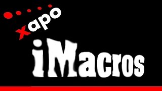 Скрипты iMacros для сбора кошельков на XAPO