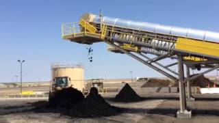 Sludge composting plant starts up