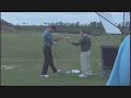 Nick Faldo test with new Burner Irons Nick Faldo test with new Burner Irons