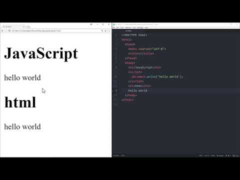 생활코딩-자바스크립트