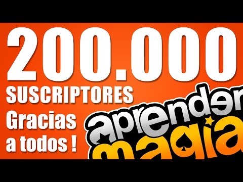 SUPER CONCURSO por los 200.000 suscriptores!!! - Aprender Magia Gratis