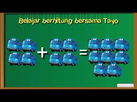 Belajar berhitung bersama TAYO (the little bus)