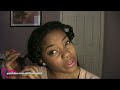 Natural Hair: Blowout/Braid and Curl video