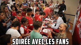 Soirée avec les fans