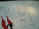 Mike Cooper Paints a Superhero Mural Part 1