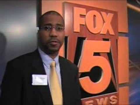 Rob Malone at Mentoring Monday (Fox 5 News-DC)