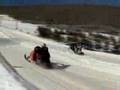 Snowmobile Drag Racing