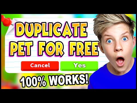 How To DUPLICATE PETS in Adopt Me!! 100% WORKING 2020!! *WORKING* TikTok Hacks Adopt Me! Prezley