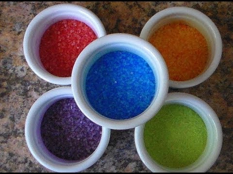 how to dye beach sand