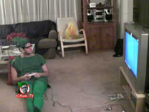 Marty the Elf: Lounging