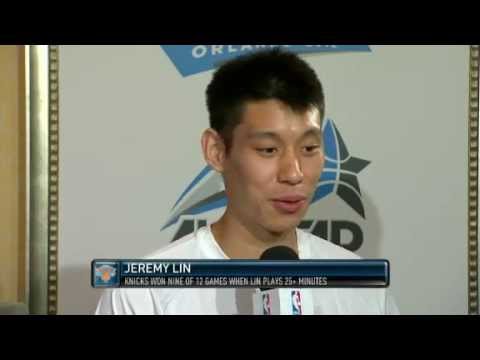 Jeremy Lin talks with Kamla, Scott