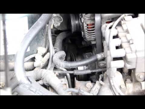 How to change a serpentine belt on a Dodge Caravan, Voyager and Town & Country