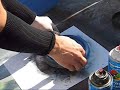 Spray paint moon tutorial